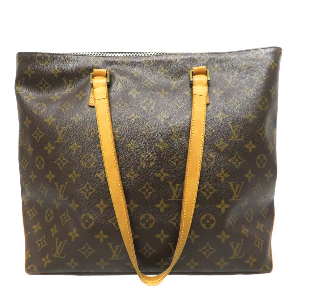 ルイヴィトン Louis Vuitton M51151 カバ・メゾ モノグラム トートバッグ 大きめ ユニ一発やる 赤銅色系 【中古】