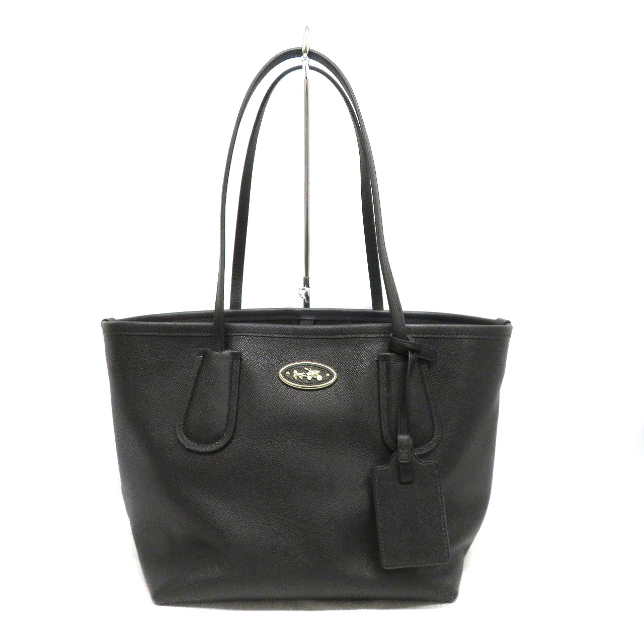 Coach コーチ 33577 トートバッグ ブラック レザー 【中古】|質屋かんてい局 店