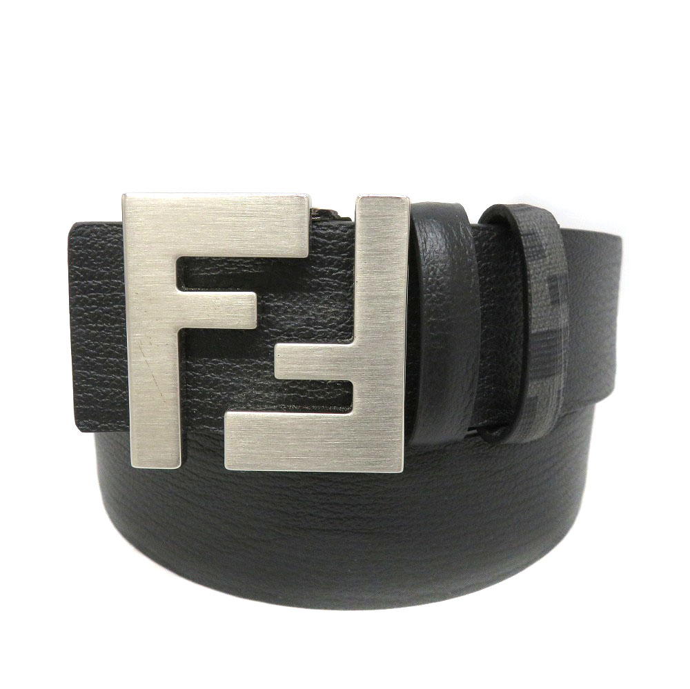 楽天市場】フェンディ FENDI メンズ ベルト 110/125 ブラック 黒