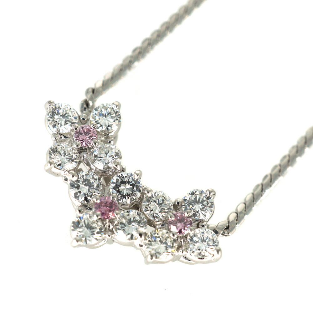 ケーディオン ダイヤモンド ネックレス ピンクダイヤモンド ダイヤ K-dion ケーディオン ダイヤモンド ネックレス ピンクダイヤモンド ダイヤ K-dion