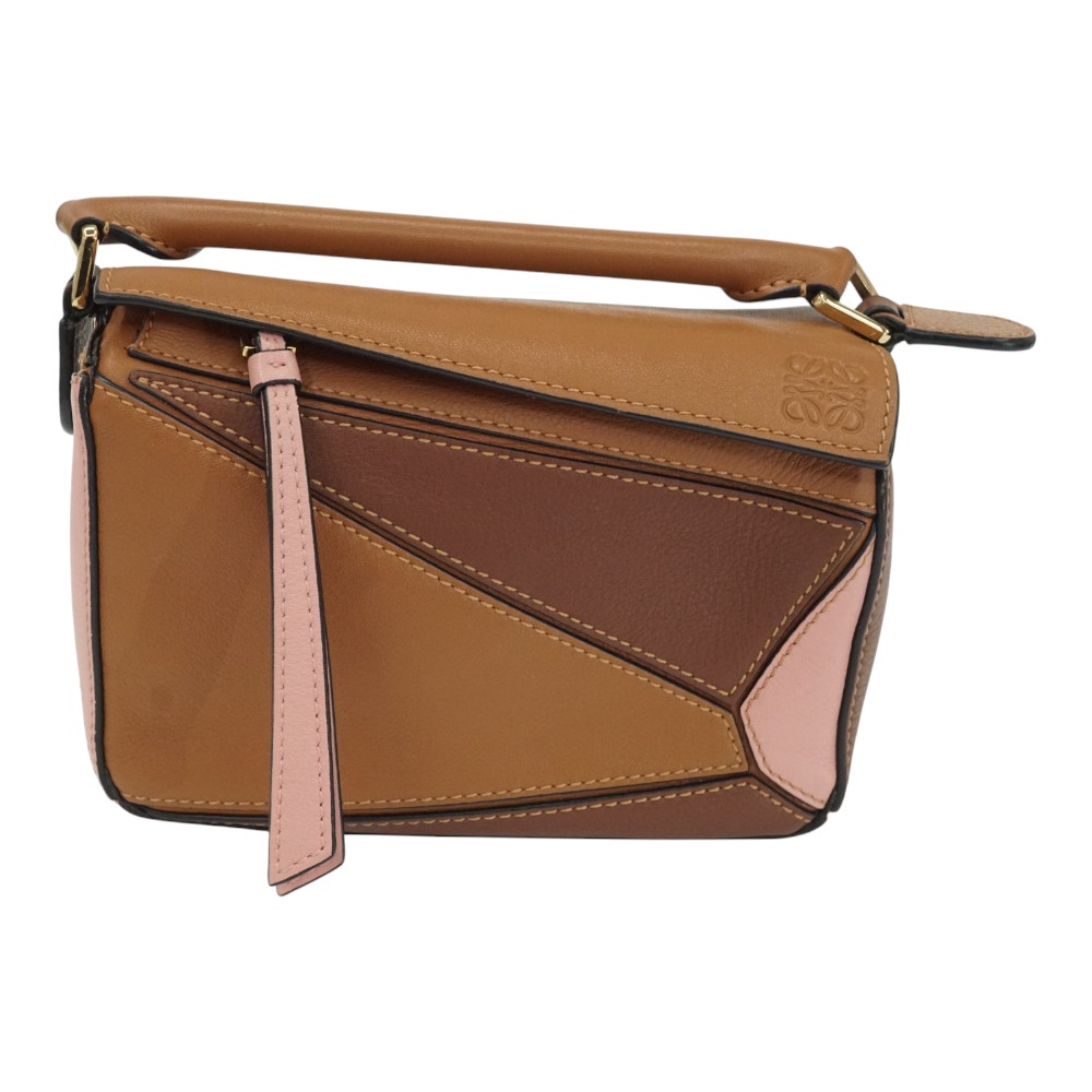 ロエベ Loewe 考えもの御徒面子 ミニ【中古】