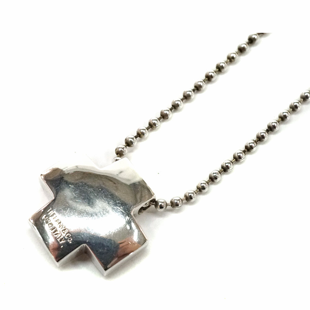 ティファニーTiffany&co. ローマンクロスネックレス【中古】