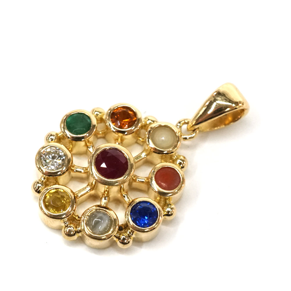 K18 18金 1.46ct カラーストーン付ペンダントトップ 【中古】|質屋かんてい局 店
