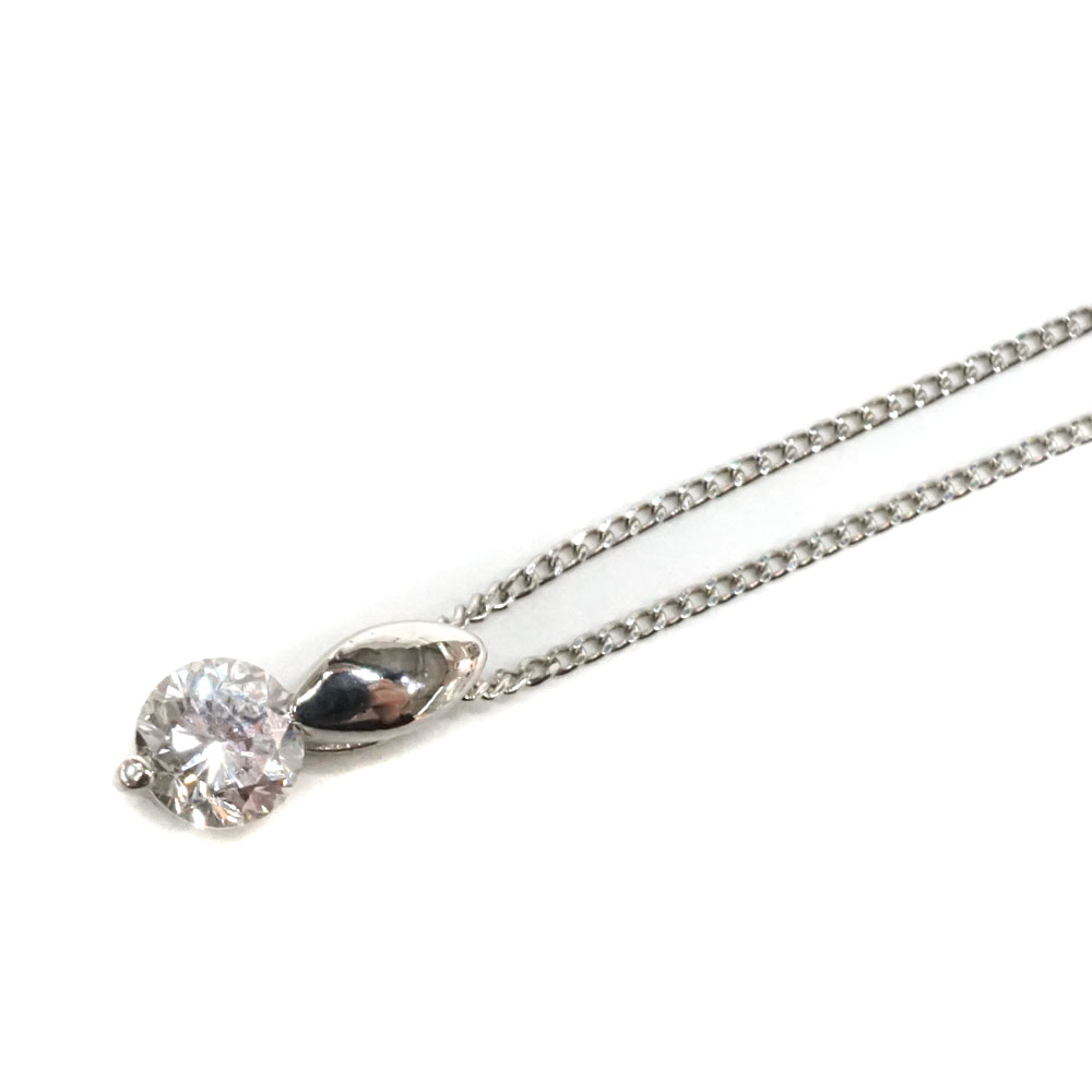 Pt850 Pt900 プラチナ ダイヤモンド 0.364ctネックレス【中古】 39,637円