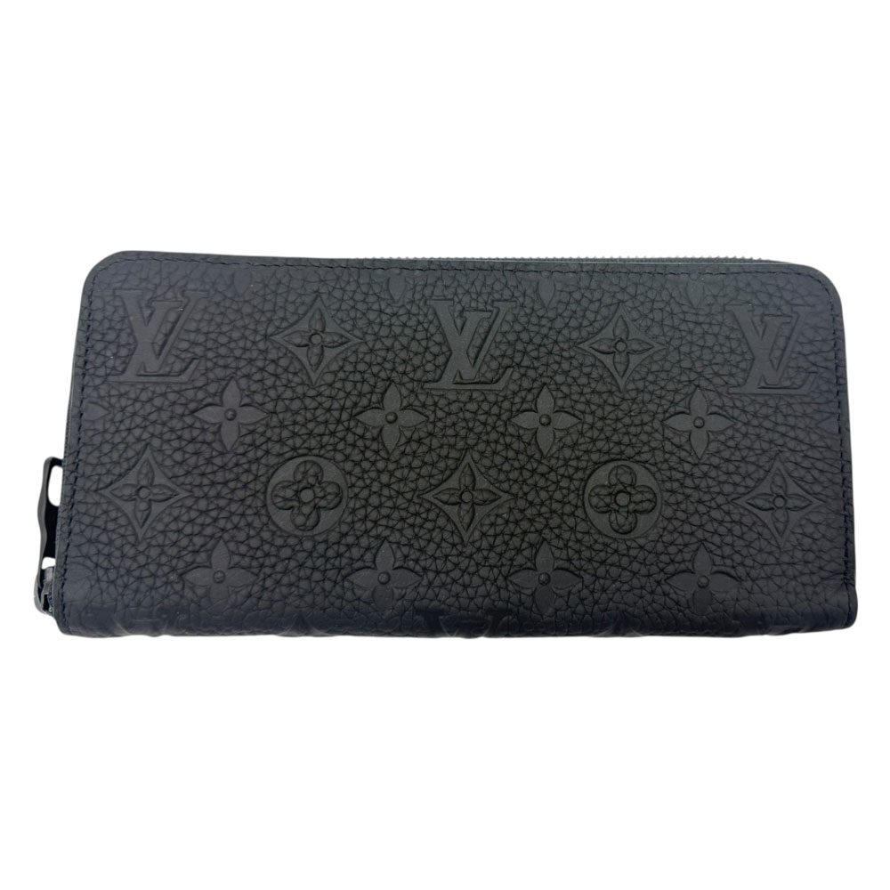 ルイヴィトン Louisvuitton M11721 ジッピーウォレット ホリゾンタル ブラック 【中古j】