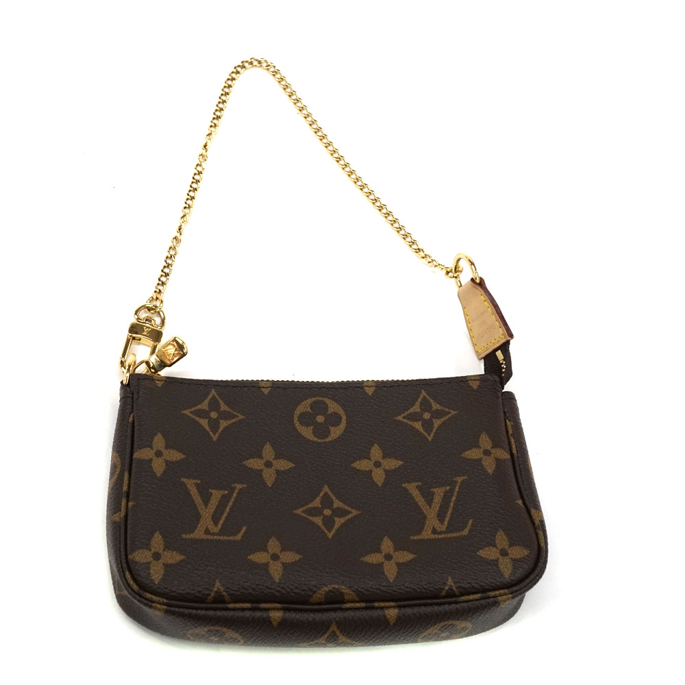 ルイヴィトン Louisvuitton M58009 ミニ・ポシェット・アクセソワール 合財袋 モノグラム 【中古】