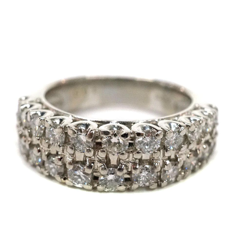 Pt900 プラチナ リング 指輪 ダイヤモンド1.00ct【中古】｜質屋かんてい局 店