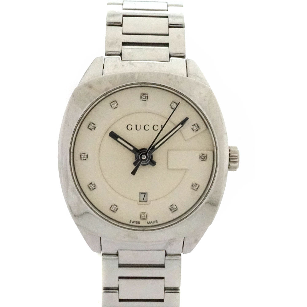 GUCCI グッチ ホワイト文字盤 レディース QZ クォーツ 腕時計 105 YA105544 楽天市場】GUCCI グッチ ホワイト文字盤 レディース QZ クォーツ