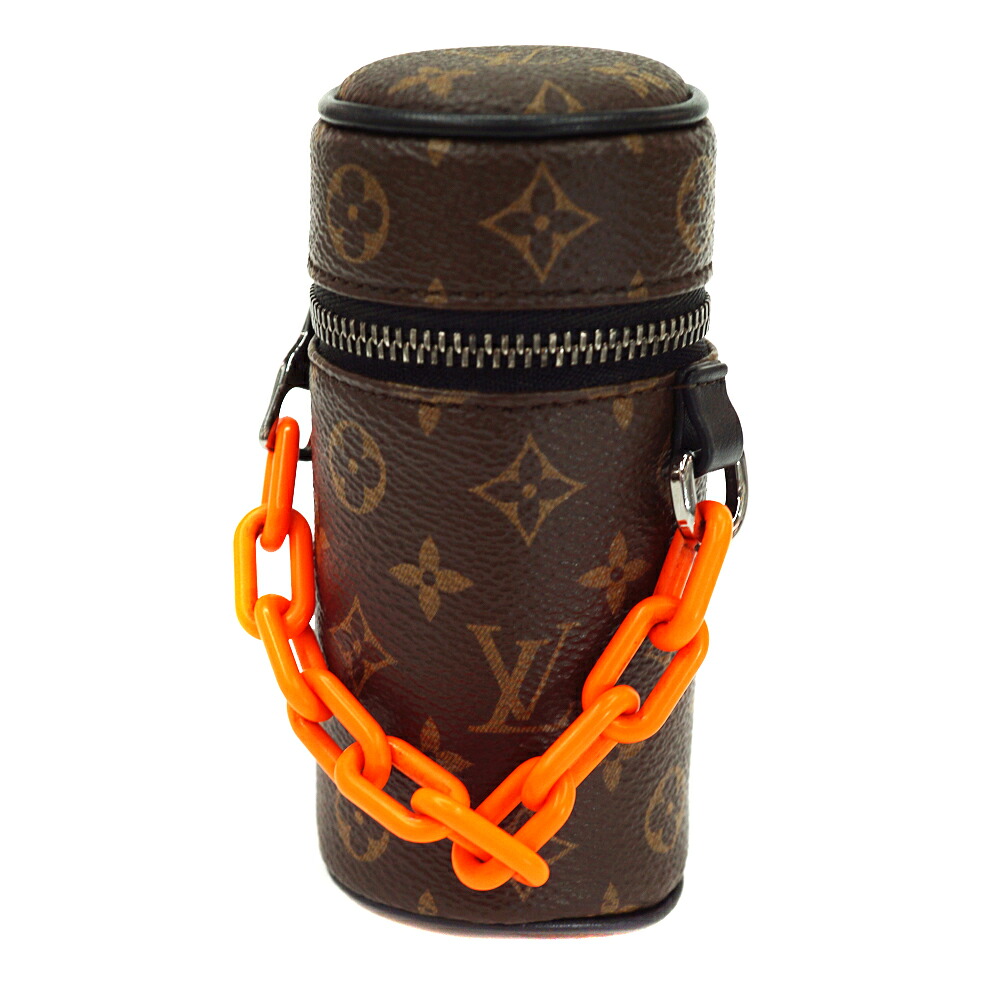 ルイヴィトン Louisvuitton M00966 バレルポーチ モノグラム ポーチ ブラウン 【中古】