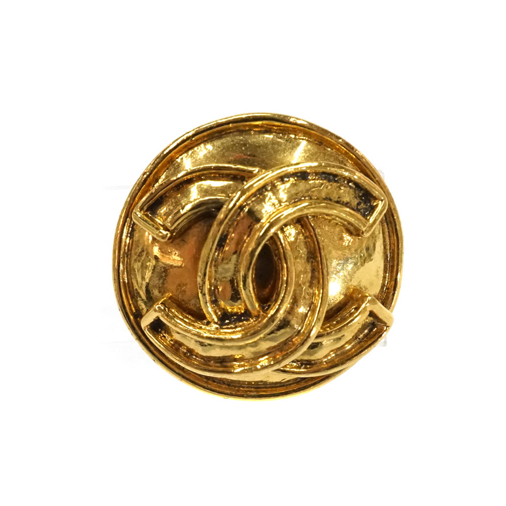シャネル chanel イヤリング アクセサリー ゴールド【中古】