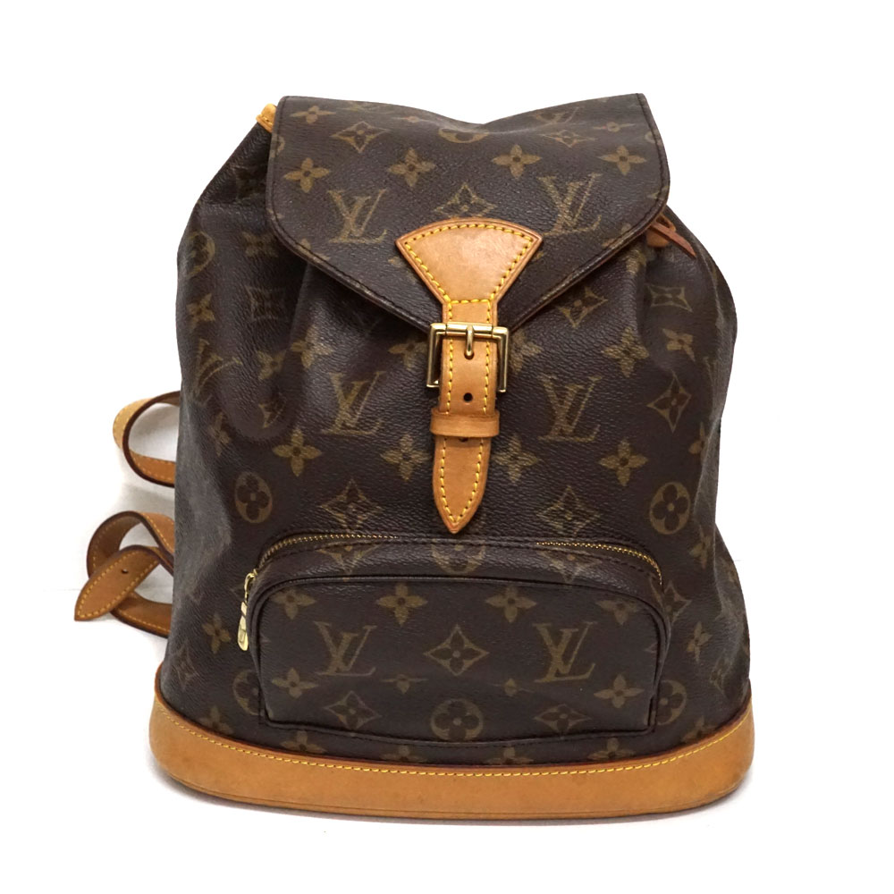 ルイヴィトン Louisvuitton M51136 モン掏摸MM 背嚢 モノグラム【中古】
