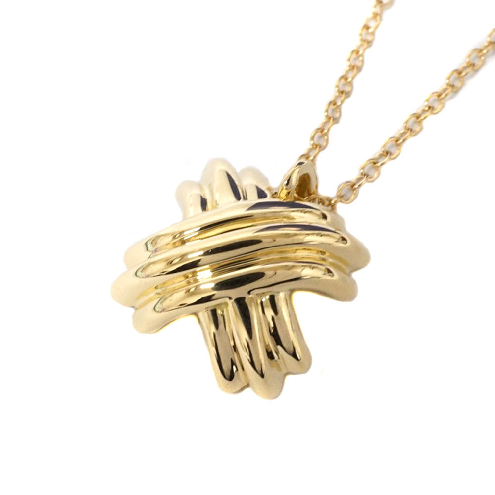 ティファニー Tiffany&Co. シグネチャーネックレス 750 K18YG イエローゴールド ジュエリー アクセサリー 【中古】｜質屋かんてい局 店