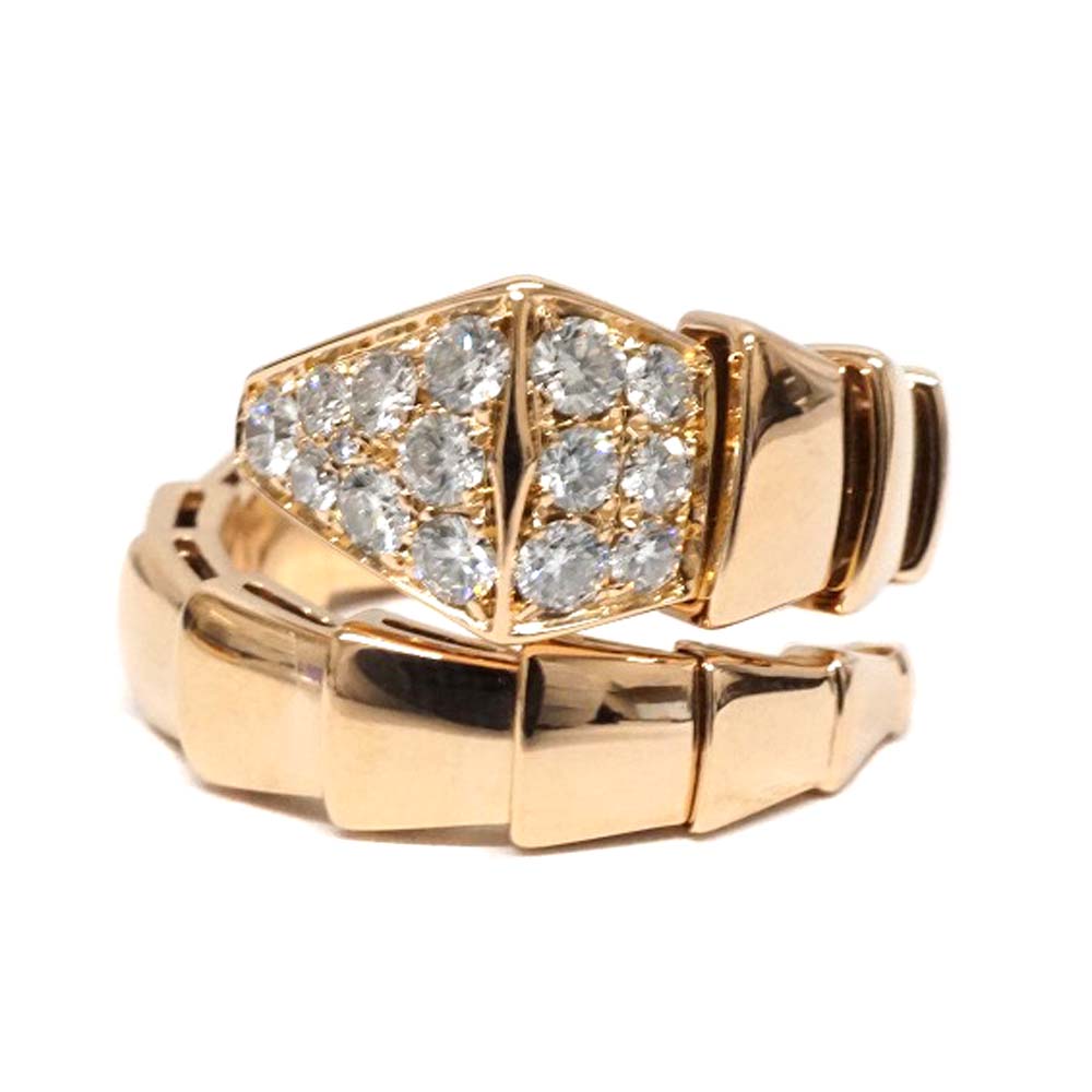 ブルガリ Bvlgari 345217 セルペンティ ヴァイパー リング ダイヤモンド0.53ct Mサイズ 【中古】|質屋かんてい局 店
