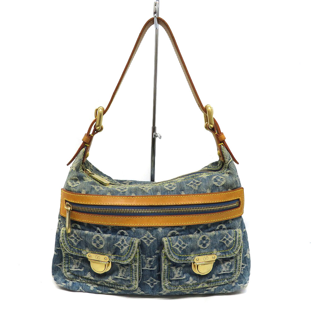 ルイヴィトン Louis Vuitton M95049 バギーPM モノグラム デニム ワンショルダーバッグ 【中古】