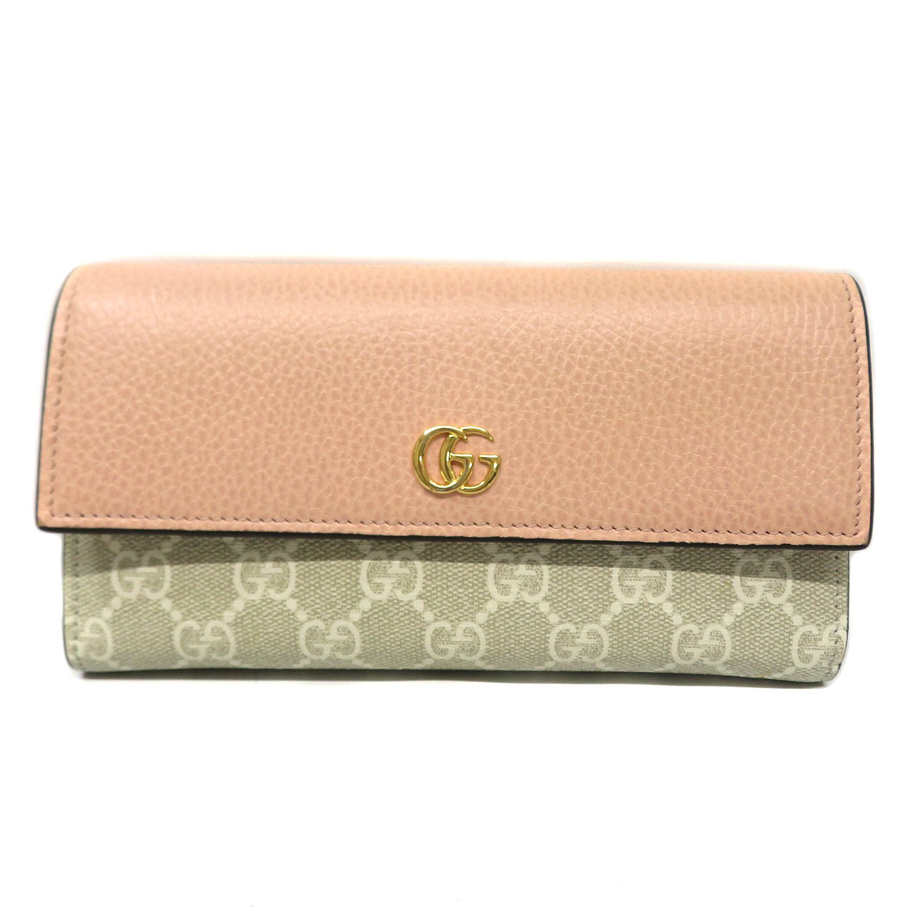 グッチ Gucci 456116 コンチネンタルウォレット ダブルG バイ色合い 長紙入れ 【中古】