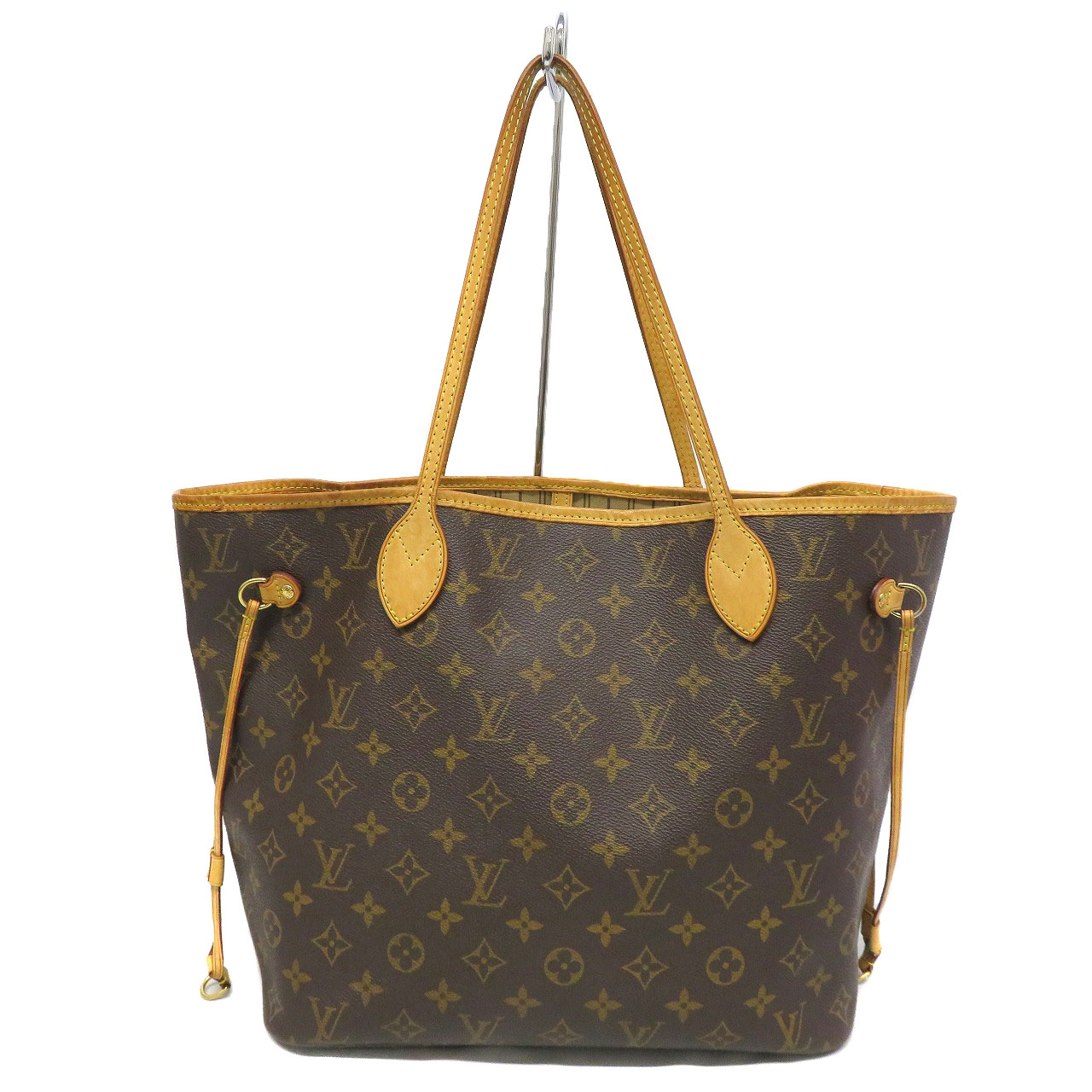 ルイヴィトン Louis Vuitton M40156 ネヴァーフルMM モノグラム トートバッグ ブラウン 【中古】