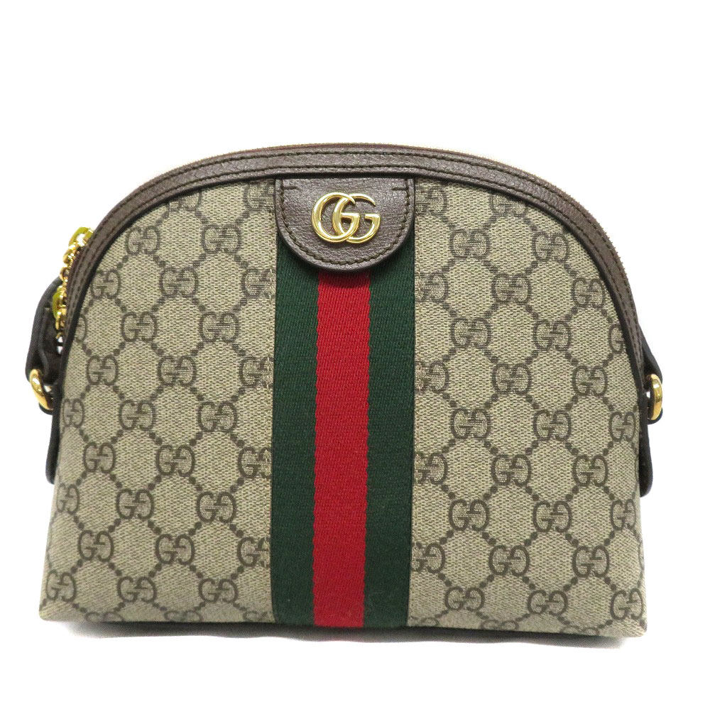 グッチ Gucci 499621 ショルダーバッグ GGスプリームキャンバス ベージュ 【中古】