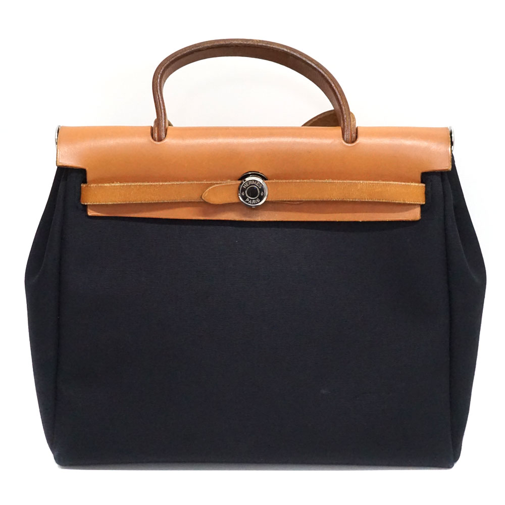 エルメス Hermes 叫び泣き御徒面子PM 黒いこと【中古】