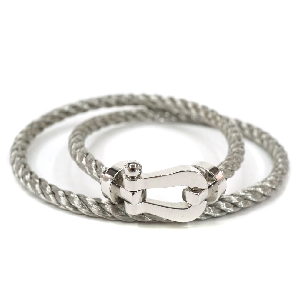 フレッド Fred OB0005 フォース10 ブレスレット K18WG【中古】 137,490円