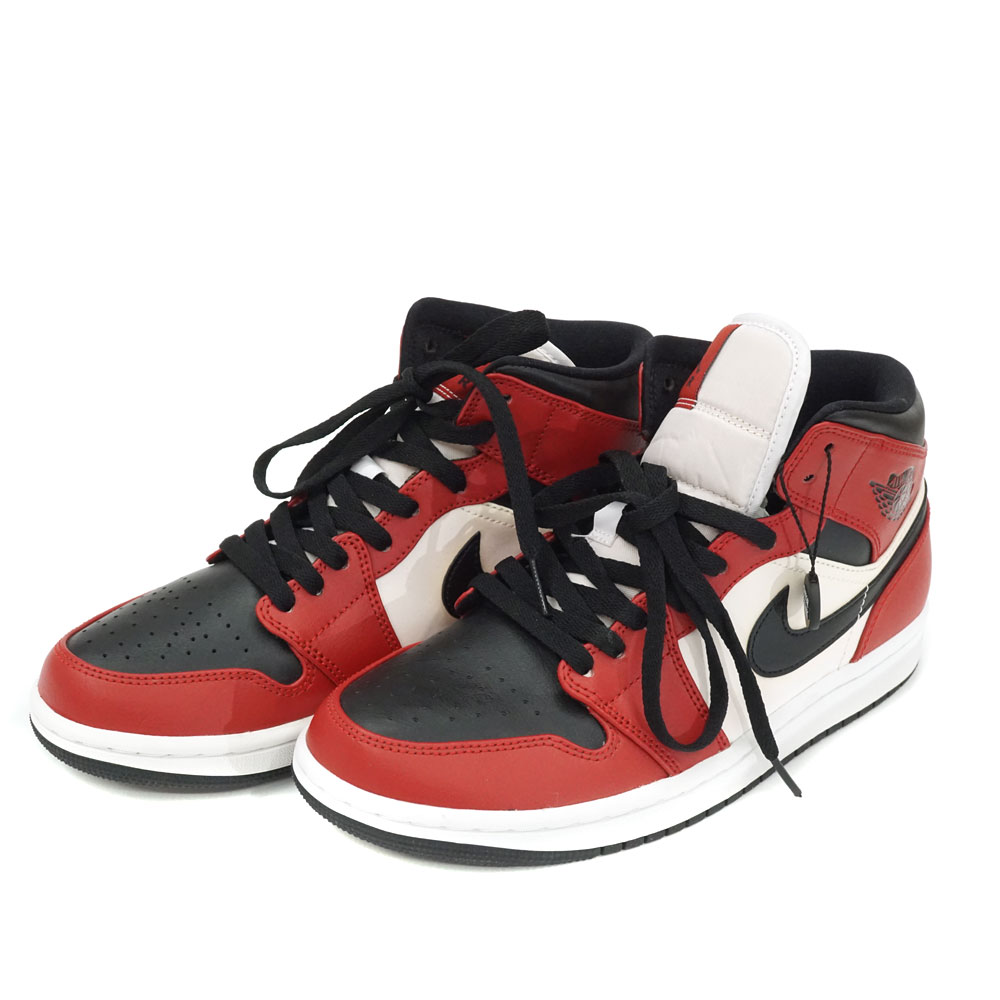 ナイキ Nike 554724-069 エアジョーダン1 MID シューズ 靴  【中古】