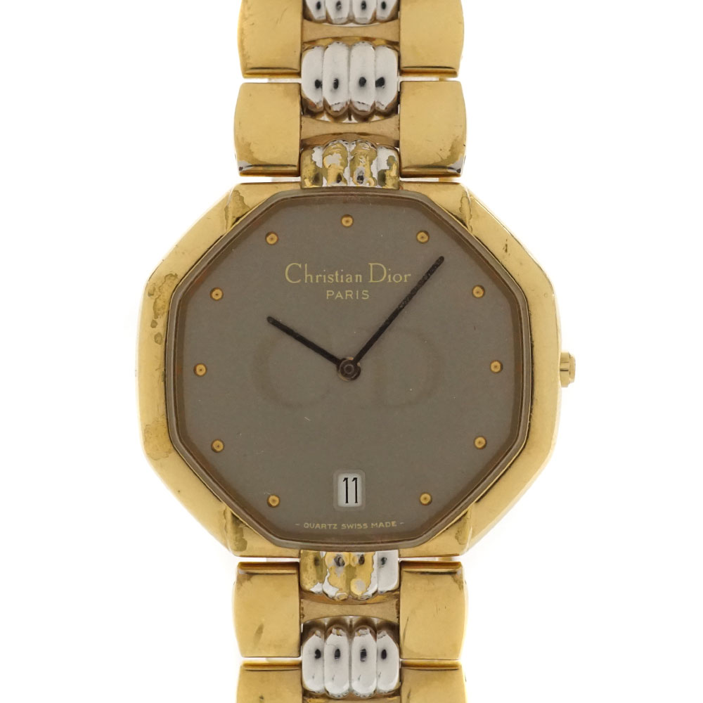 ディオール Dior 45.134 オクタゴン 腕時計【中古】