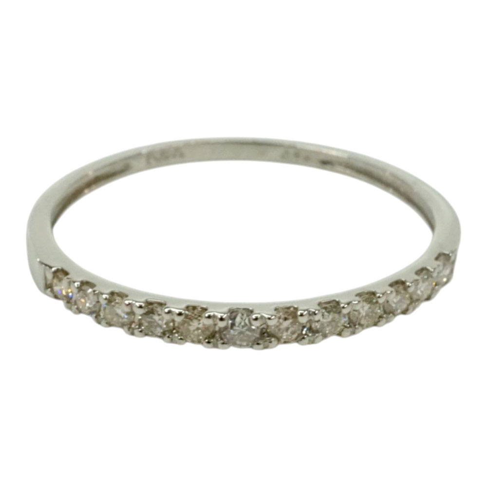 Pt950 プラチナ リング 指輪 ダイヤモンド0.15ct【中古】