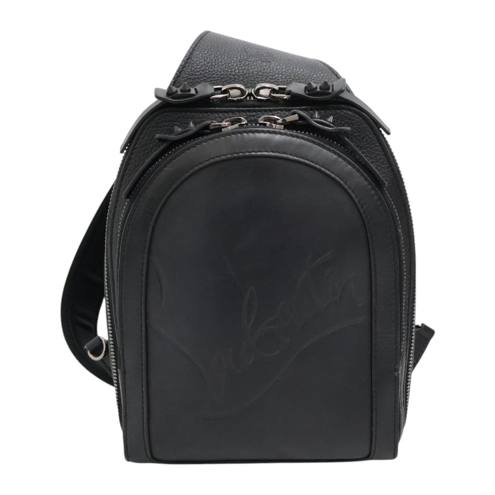 クリスチャンルブタン Christian louboutin 1235313 ルビファンク ボディバッグ メンズ レザー ブラック系【中古】|質屋かんてい局 店