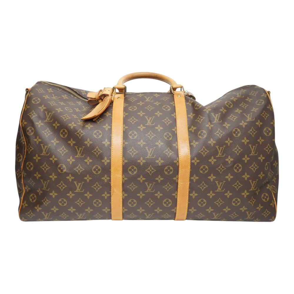 ルイヴィトン Louisvuitton M41412 キーポルバンドリエール60 ボストンバッグ モノグラム 旅するかばん 【中古】