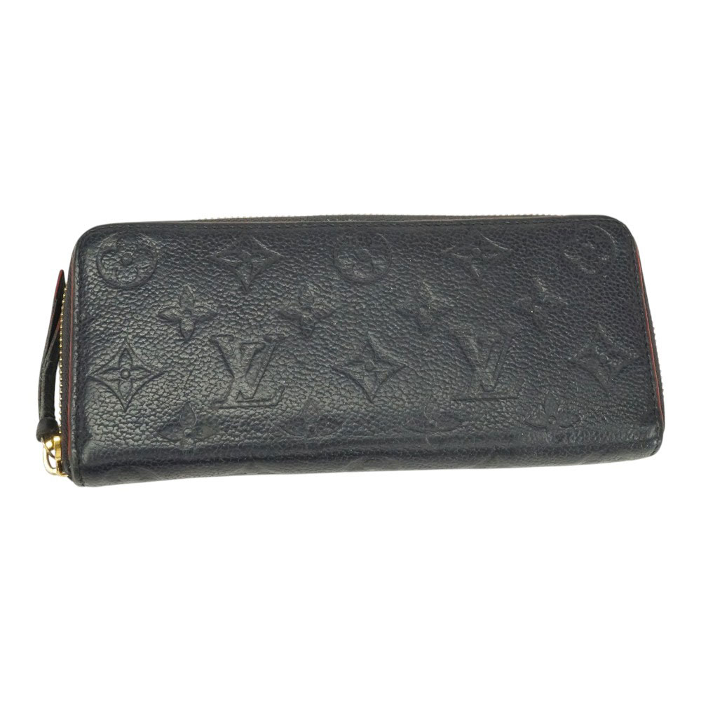 ルイヴィトン Louis vuitton M69415 ポルトフォイユ・クレマンス マリーヌルージュ 米国海軍 モノグラムアンプラント なめし革 ユニ一発やる 【中古】