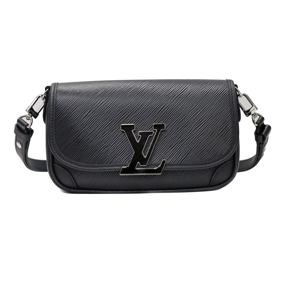 ルイヴィトン Louis Vuitton M59386 ビュシNM ショルダーバッグ エピレザー 黒いこと レディース 【中古】