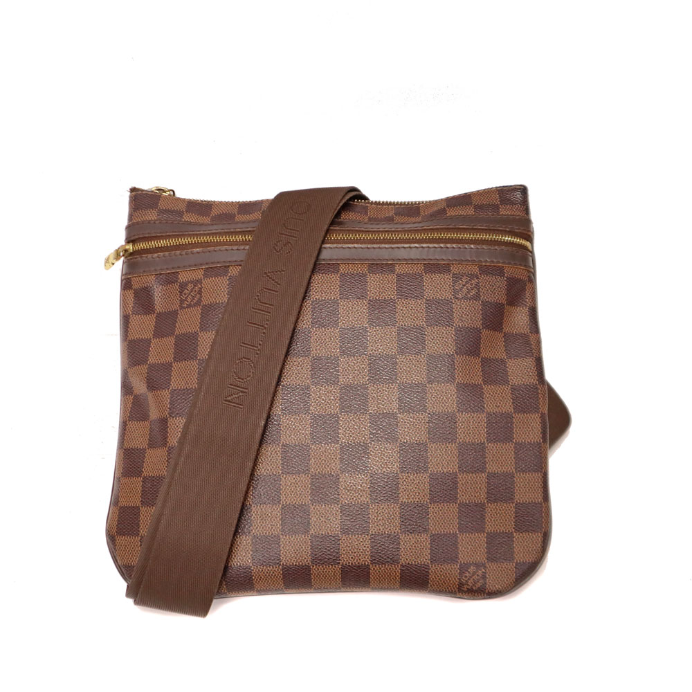ルイヴィトン Louis Vuitton N51111 ポシェットボスフォール ダミエ エベヌ ブラウン 【中古】｜質屋かんてい局 店