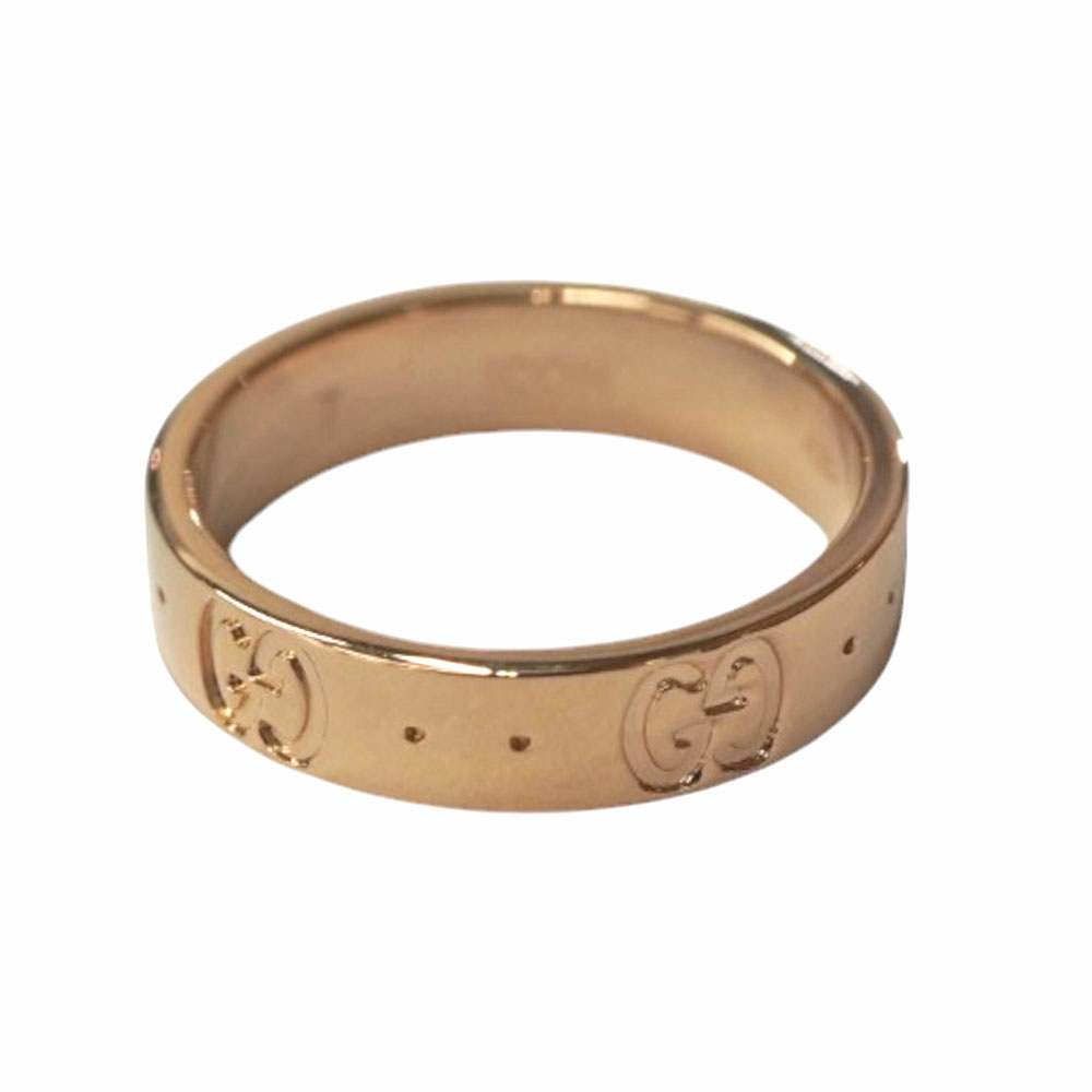 グッチ Gucci アイコンリング K18PG さくら色ゴールド   【中古】