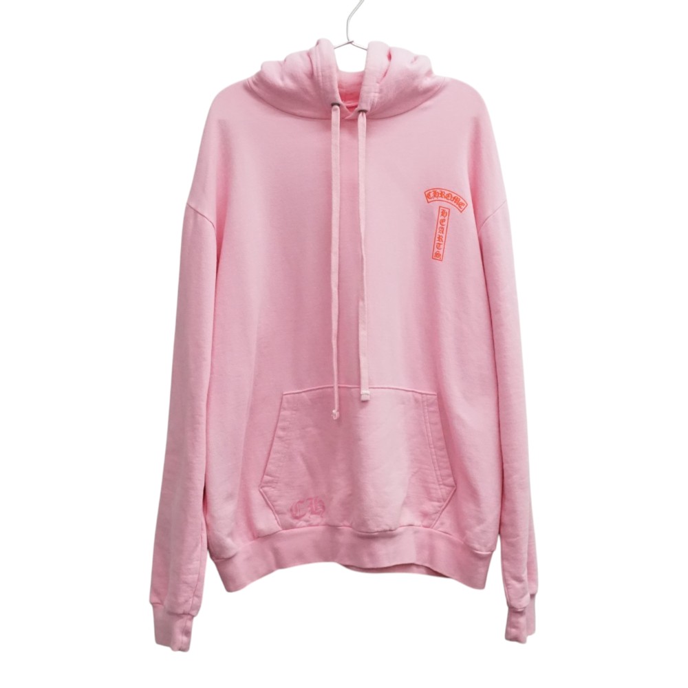 クロムハーツ Chrome hearts フーディパーカー 汗水  長袖 服 サクラ色【中古】