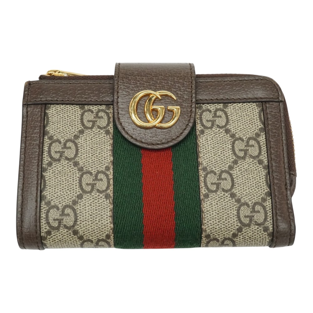 グッチ Gucci 725662 2つ折り紙入れ オフィディア【中古】