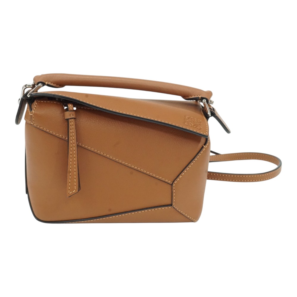 ロエベ Loewe 考えもの御徒面子 ミニ【中古】
