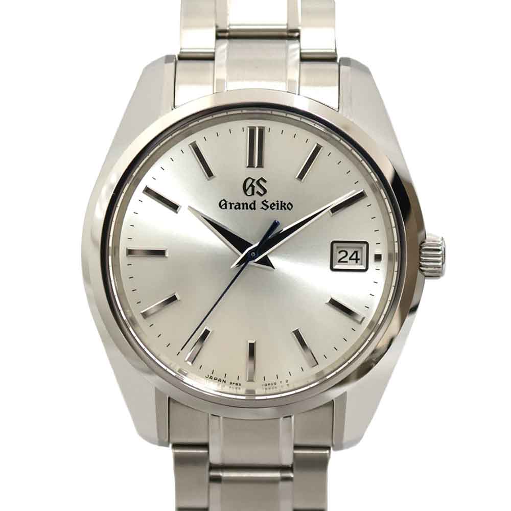 地びたセイコー Grand seiko SBGP001 9G85-0AD0 メンズ 石英 ウオッチ  しろがね色文字記号盤【中古】