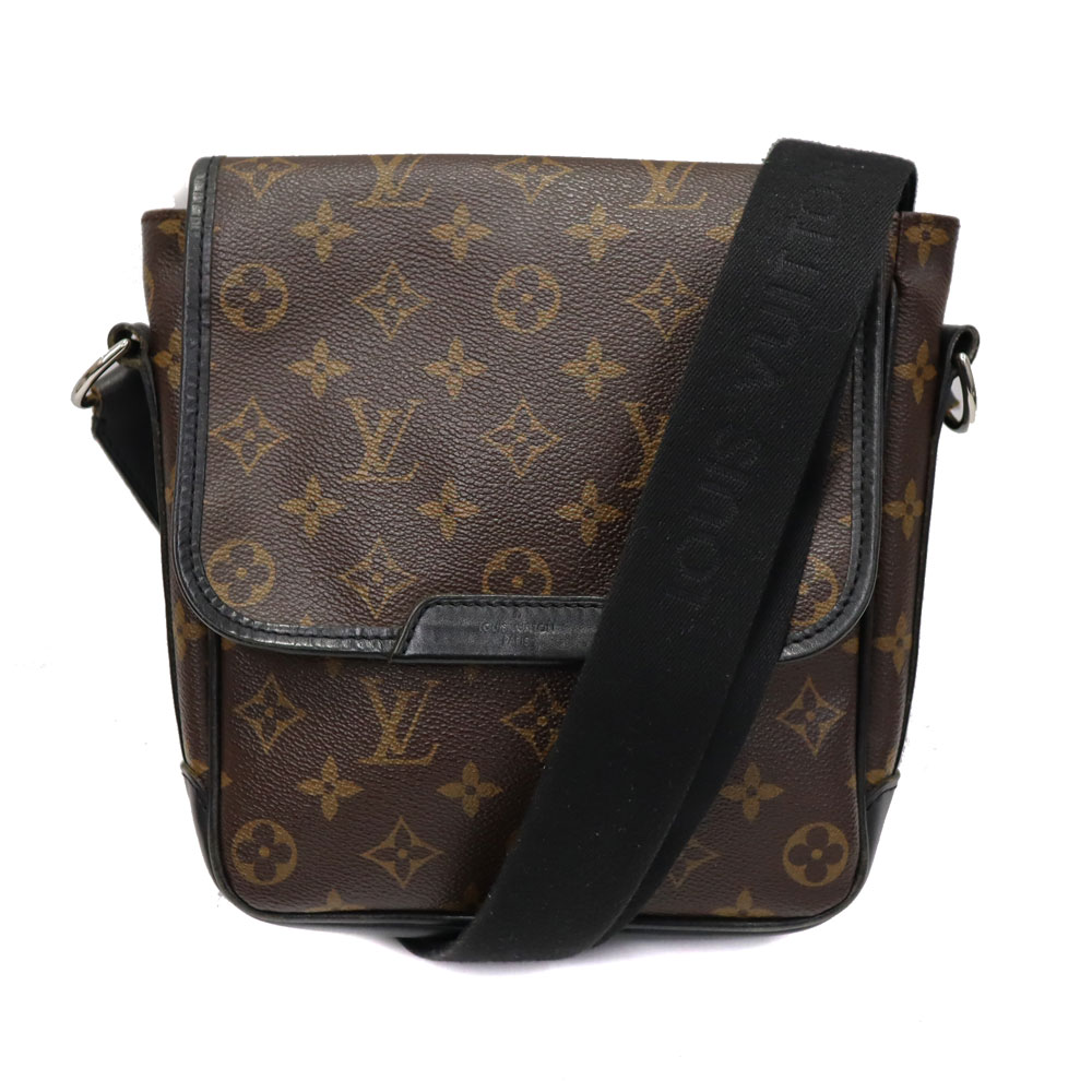 ルイヴィトン Louis Vuitton M56717 二階建てバスPM ショルダーバッグ PVC モノグラム メンズ 赤銅色 【中古】