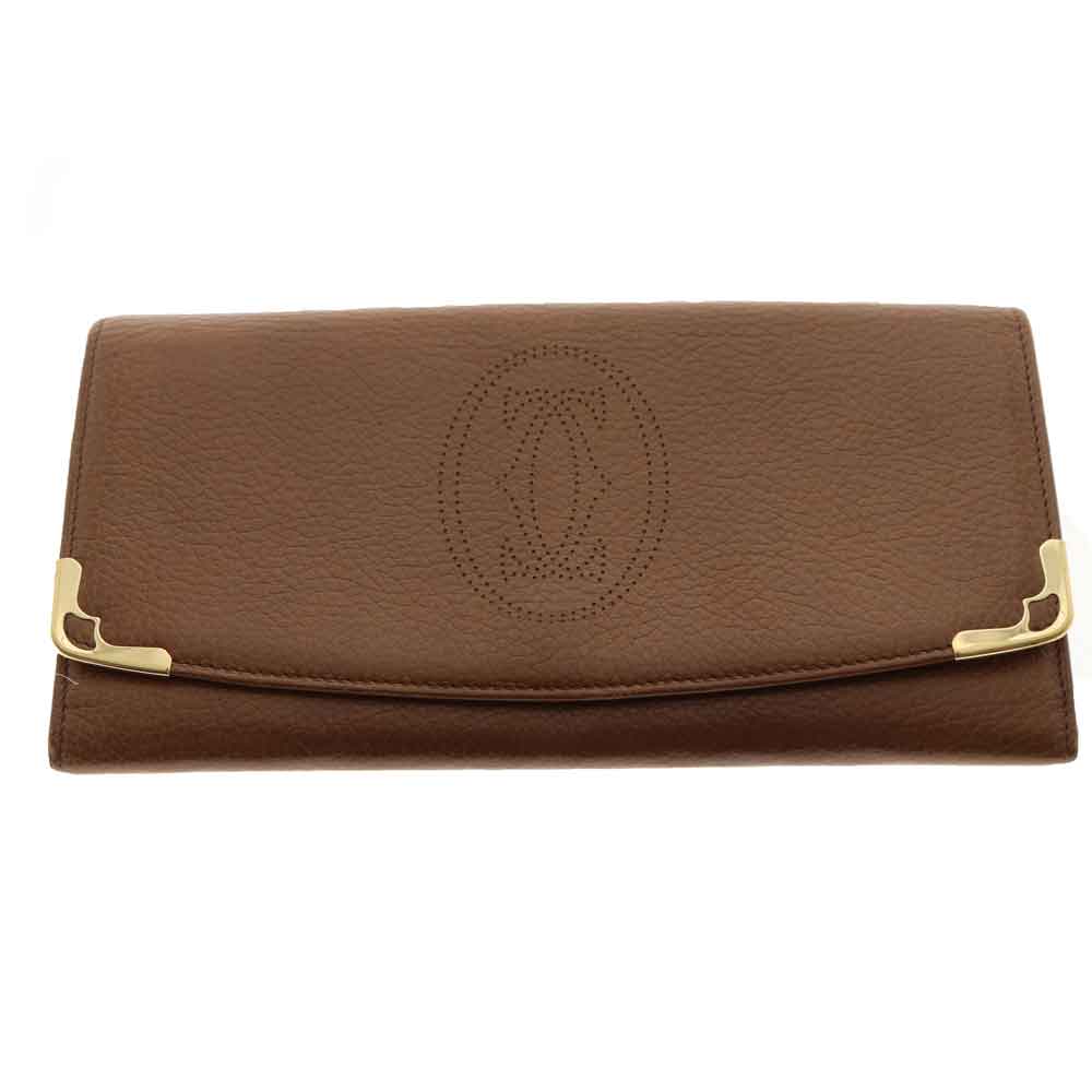 楽天市場】カルティエ 長財布 ブラック マルチェロ 黒 クロコダイル