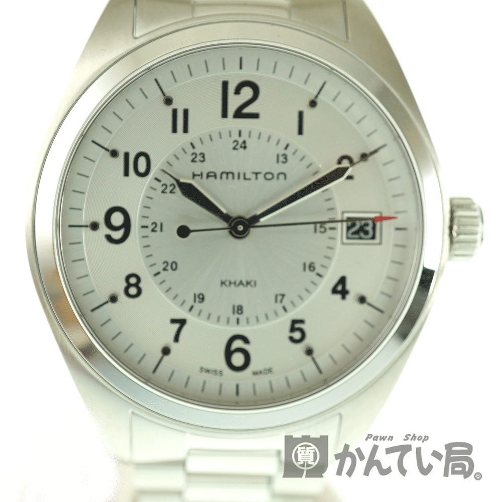 オンラインショップ Hamilton ハミルトン H カーキフィールド 腕時計 ウォッチ ファッション ブランド メンズ 中古 Used S 9 特上品 K 質屋 かんてい局春日井店 K Adrm Com Br