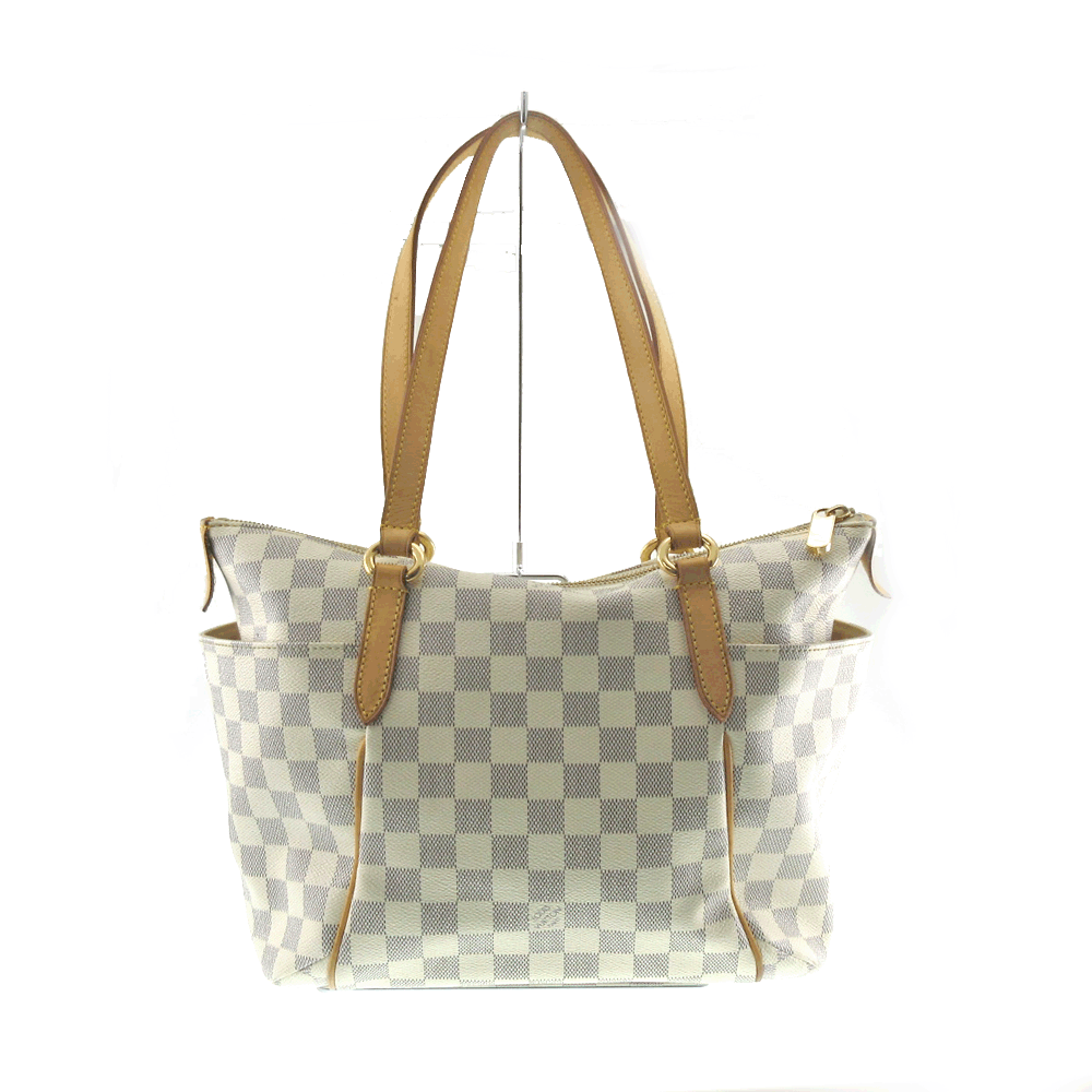 Louis Vuitton ルイヴィトン N トータリーpm ダミエキャンバス トートバッグ バッグ アズール ホワイト系 レディース トートバッグ ブランド 中古 Used B 6 K 質屋 かんてい局春日井店 質屋かんてい局 店