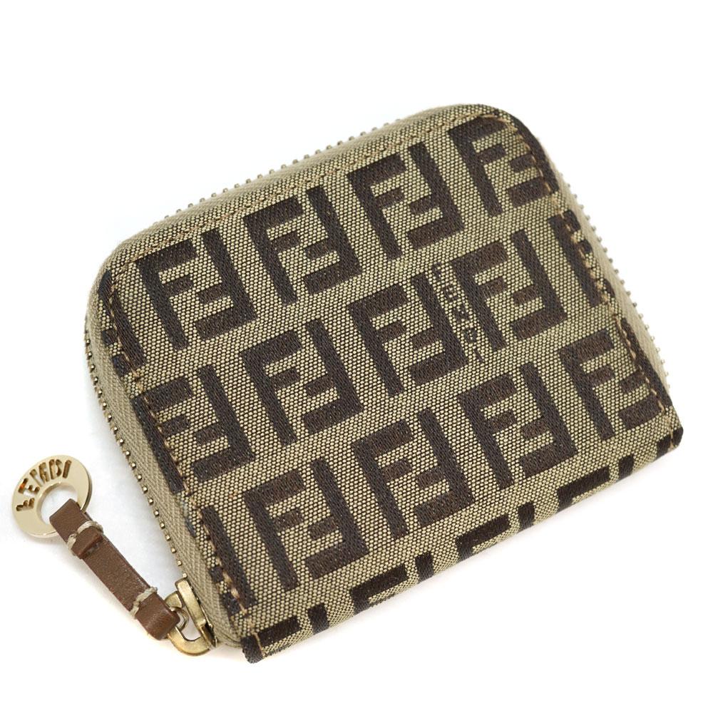 Fendi フェンディ コインケース 小銭入れ コンパクトウォレット キャンバス ブラウン 小物 中古 Used 8 質屋 かんてい局北名古屋店 N21 862 Mozago Com Fendi フェンディ コインケース 小銭入れ コンパクトウォレット キャンバス ブラウン 小物 中古 Used 8 質屋 かんてい局北名古屋店 N21 862 Mozago Com