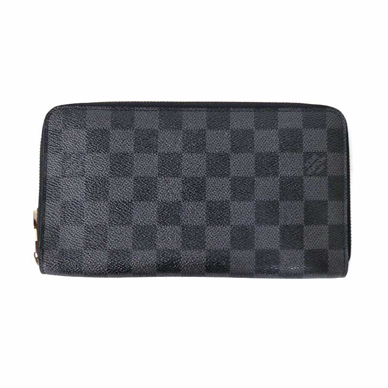 Louis Vuitton ルイ ヴィトン N ジッピー オーガナイザー ダミエグラフィット メンズ 長財布 マルチケース グレー ブラック 中古 Used 7 質屋かんてい局小牧店 C21 1185 Painfreepainrelief Com