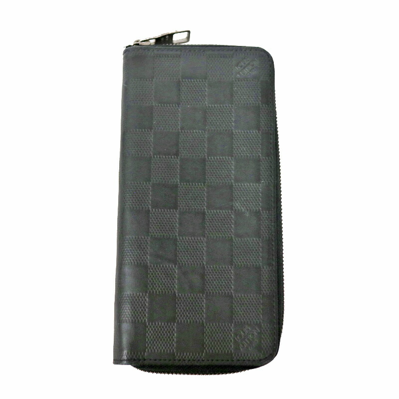 ルイ ヴィトン ジッピーウォレット ヴェルティカル N ラウンドファスナー 親方蟇口 ダミエ アンフィニ 墨染め組立 オニキス メンズ Louis Vuitton 中古 Used 6 質屋 かんてい機関 小牧店鋪 C21 1564 Odeftg Com