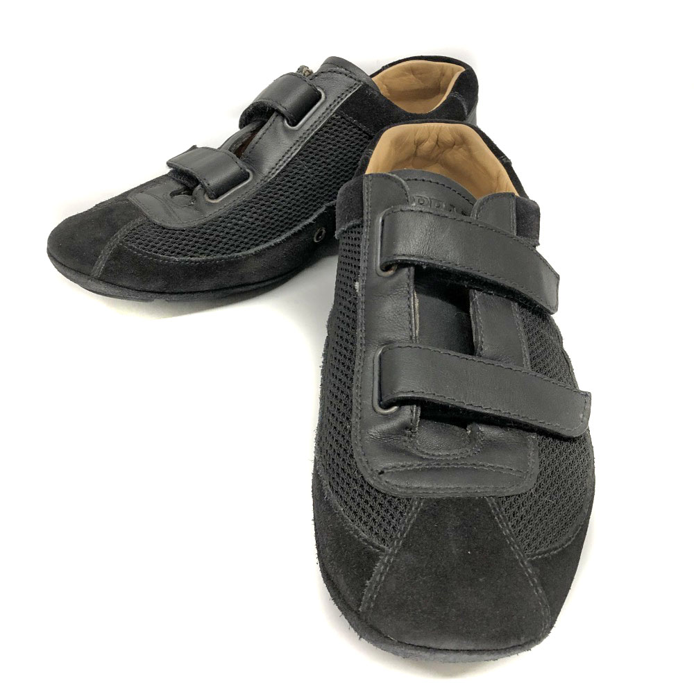 市場 Prada プラダ カジュアル メンズ 約27 5cm 2p1618 ブランド ドライビングシューズ ブラック系