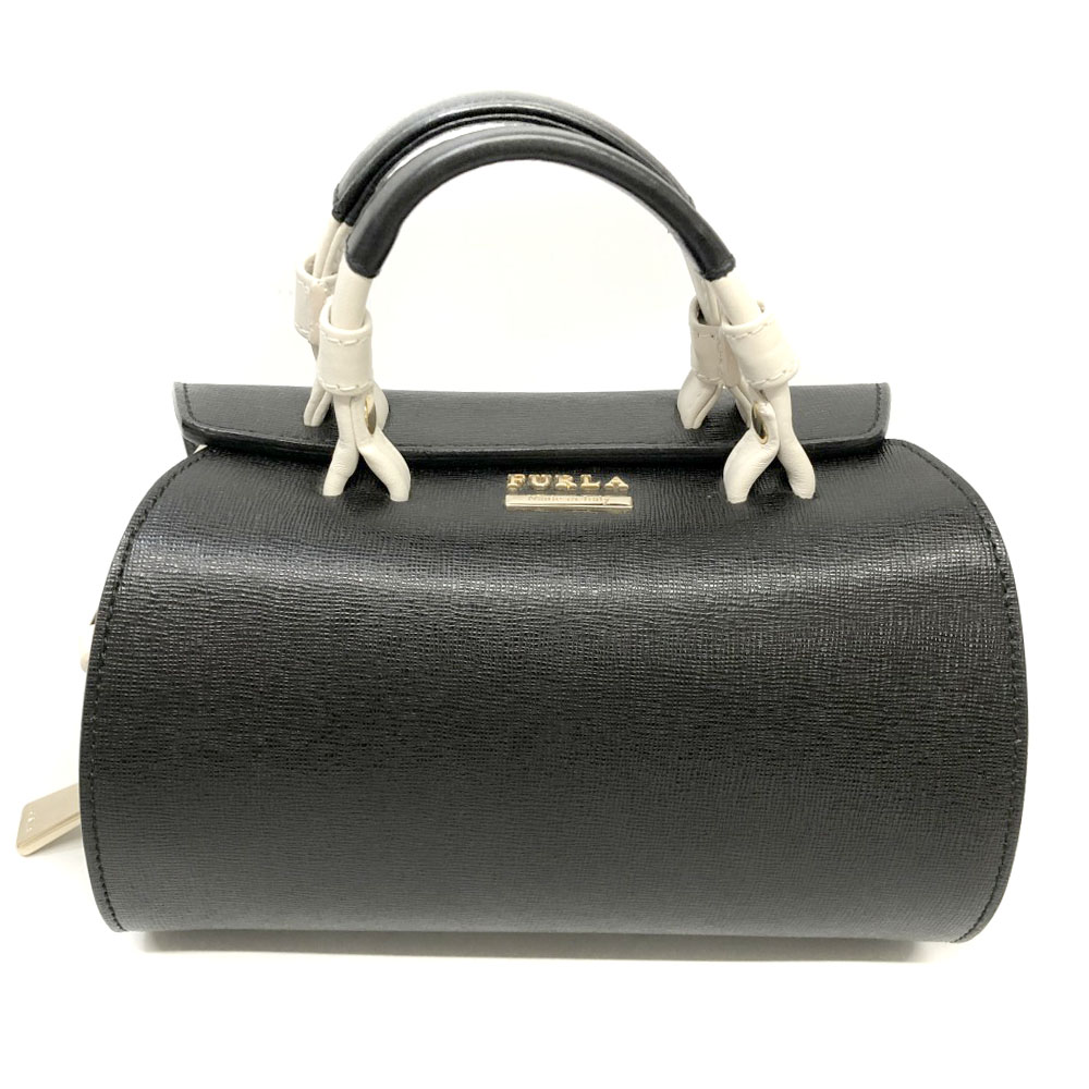 Saidai No Waribiki Furla フルラ 2way バッグ ブラック系 レディース ブランド バッグ 鞄 肩掛け カジュアル フォーマル パーティー シンプル 中古 Used 8 質屋 かんてい局細畑店 H 値頃 Kanematsuusa Com