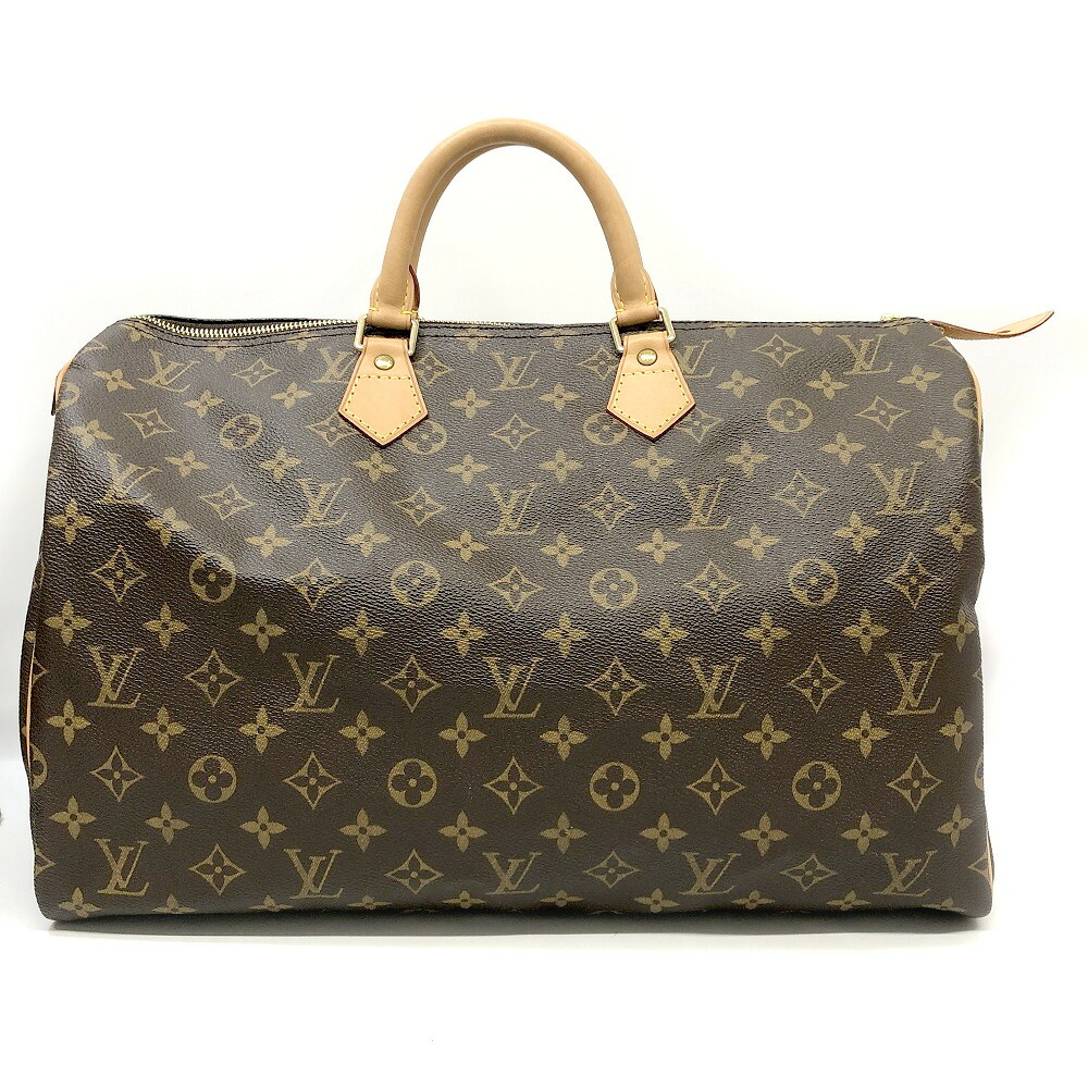 LOUIS VUITTON 【ルイヴィトン】 M41522 スピーディ40 ボストンバッグ ハンドバッグ 旅行用 モノグラム ブラウン系 レディース メンズ 鞄 【中古】 USED-6 質屋 かんてい局細畑店 h2204198