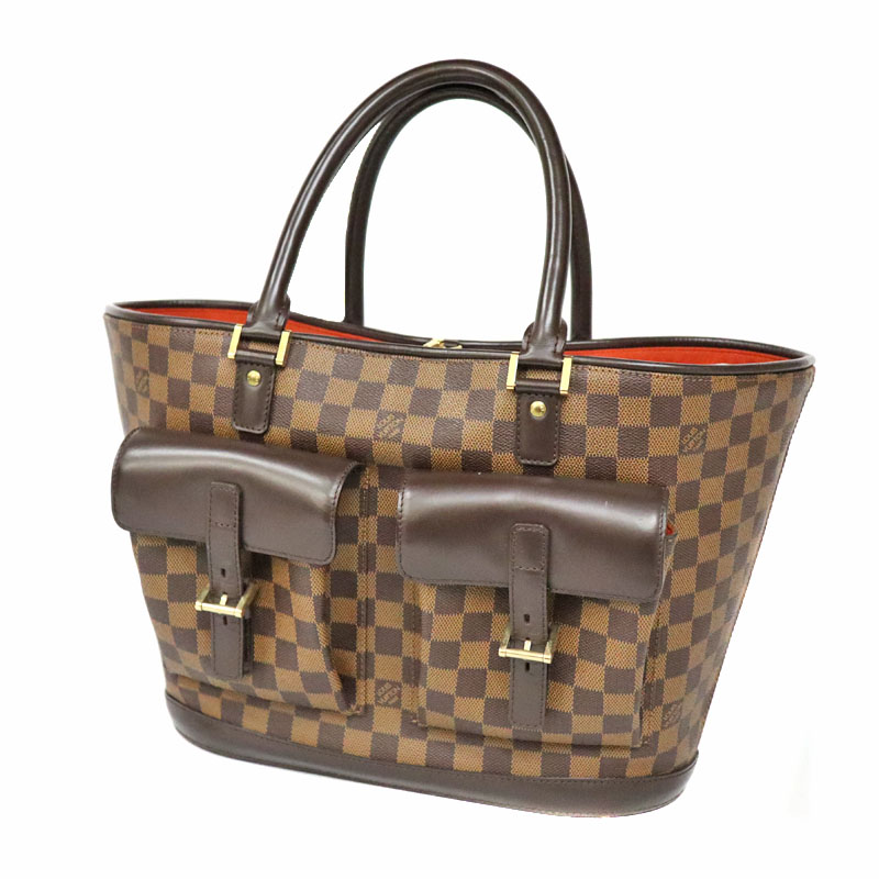 特価品コーナー☆ LOUIS VUITTON N51120 マノスクGM ダミエ キャンバス