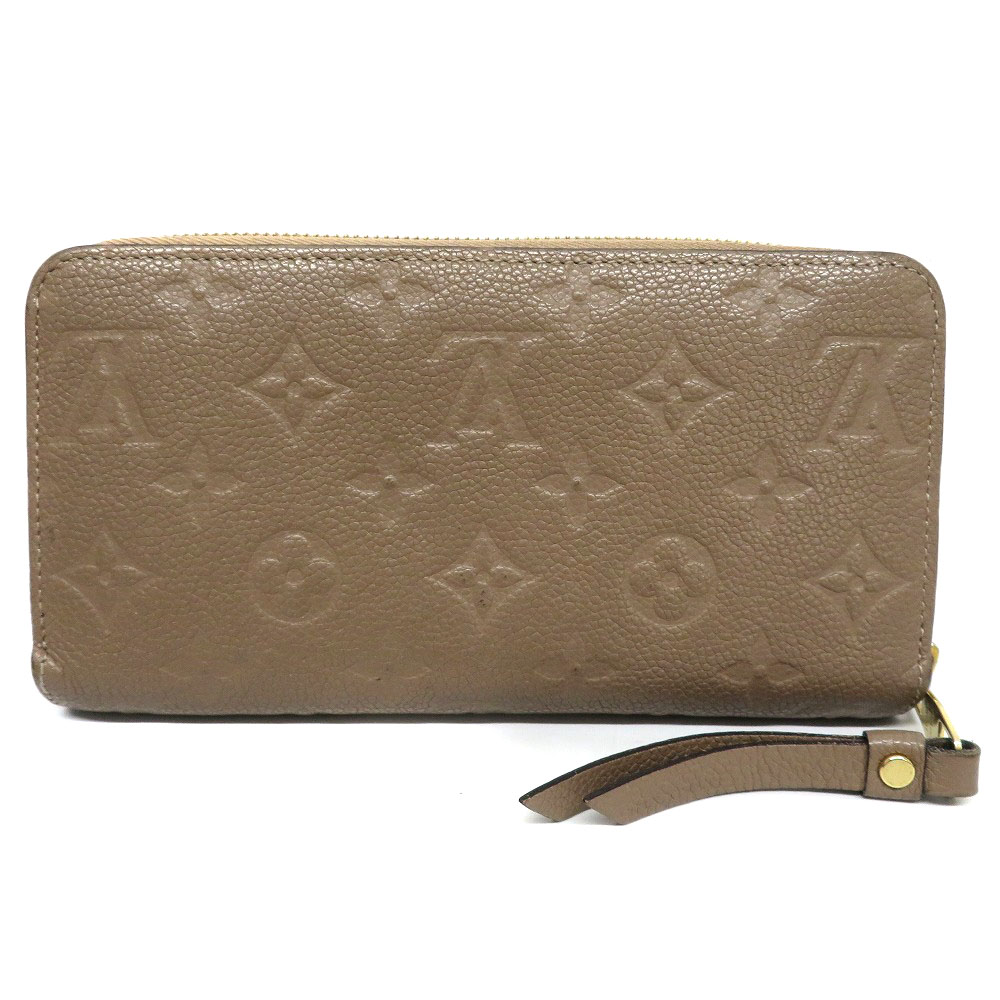 LOUIS VUITTON M60746 ジッピーウォレット 長財布 モノグラム ベージュ