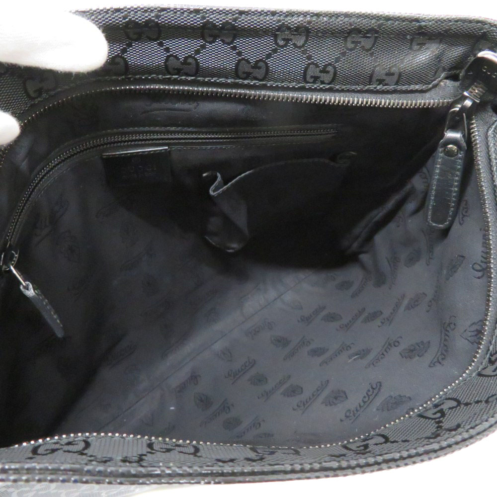 GUCCI 201446 ショルダーバッグ GGインプリメ ブラック系 鞄