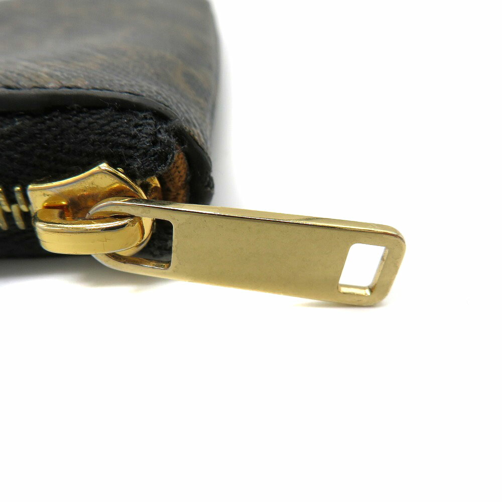 CELINE【セリーヌ】10C662BTA.38NOフック付コイン&カードポーチコーティングキャンバストリオンフブラックレディース【中古】USED-7質屋かんてい局細畑店h2204528